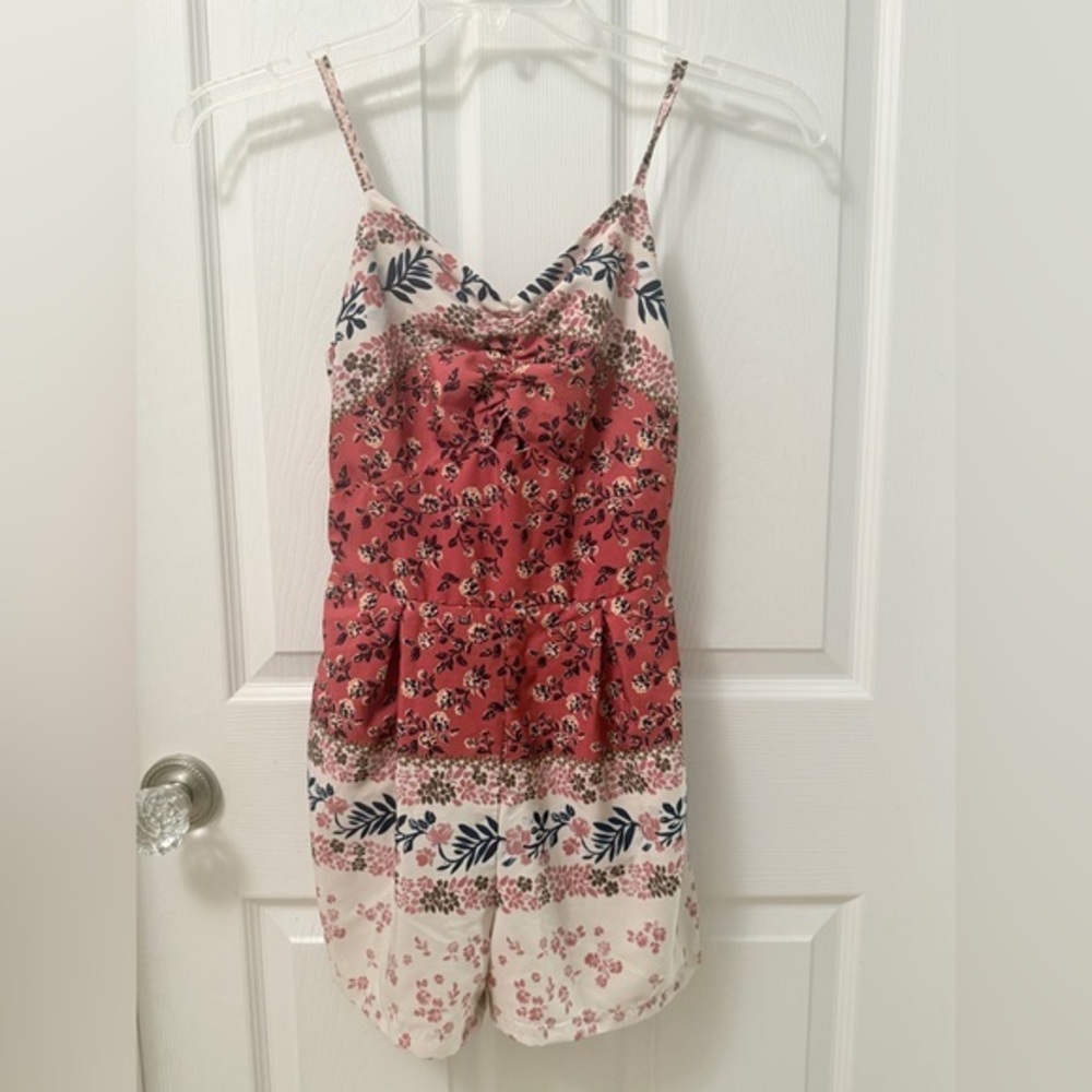 Japna Shorts Romper Womens XS - FLORAL BOHO EUC AD